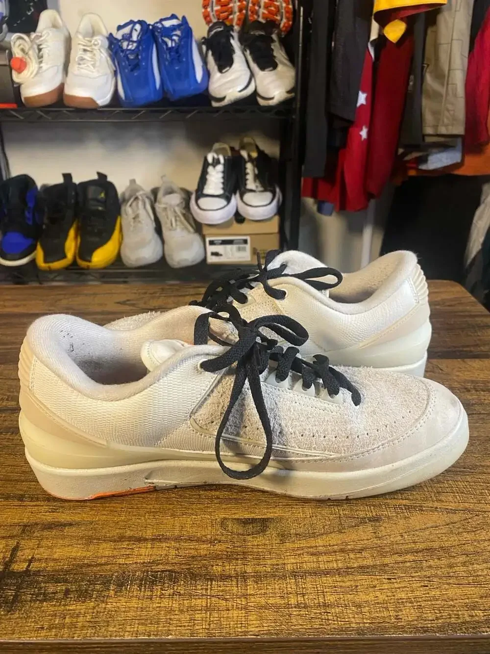 Shelflife x Air Jordan 2 Retro Low 'Sail/Orange'